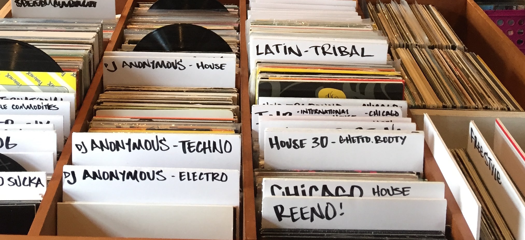 Some of the selection at Jiggy Jamz. Photos by Joel Shanahan.