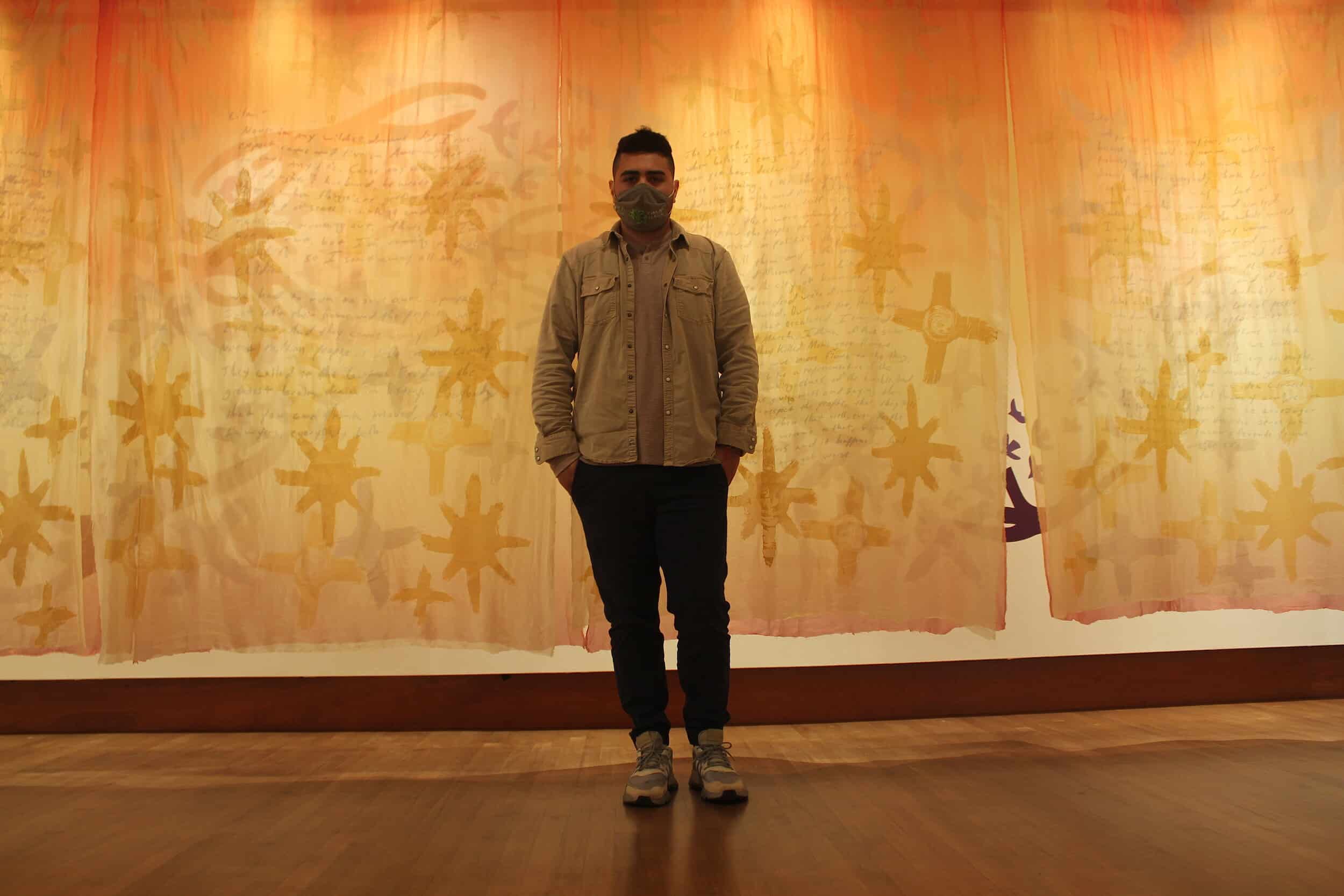 Roberto Torres Mata sees his artwork as a platform to raise awareness about the complexities of migration. 
