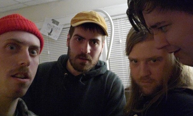 Air Cabin’s members, from left to right: Logan Langley, Bryan Myrold, Dallas Reilly, and Liam Casey.