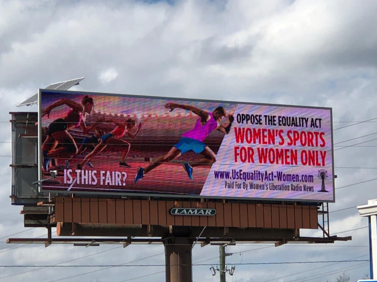 Billboards in cities like Milwaukee share a misleading and  anti-trans message.