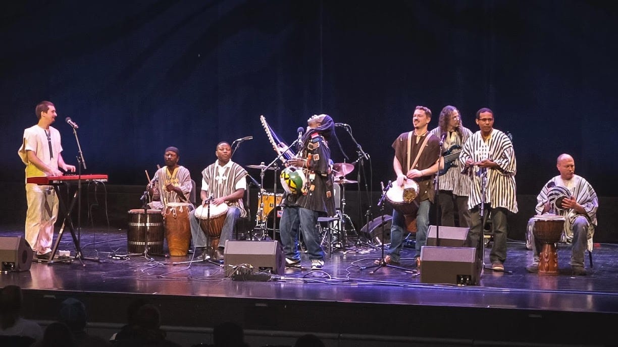 Tani Diakite And The Afrofunkstars play December 7 at the Majestic. Photo by Paddy Cassidy.