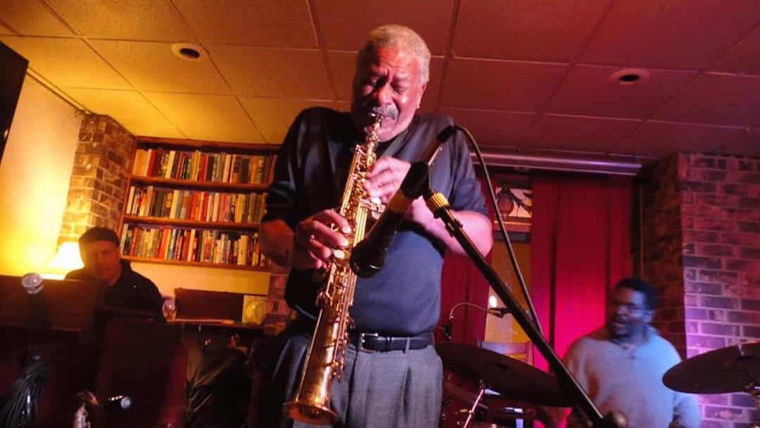 Taylor playing The Fountain in 2016 with the Rick Flowers Trio. Photo via The Fountain's Facebook page. 