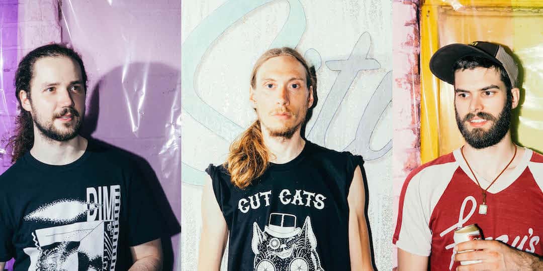 Oozing Wound are, from left to right, Zack Weil, Kevin Cribbin, and Casey Mornacho. Photo by Joe Martinez Jr.