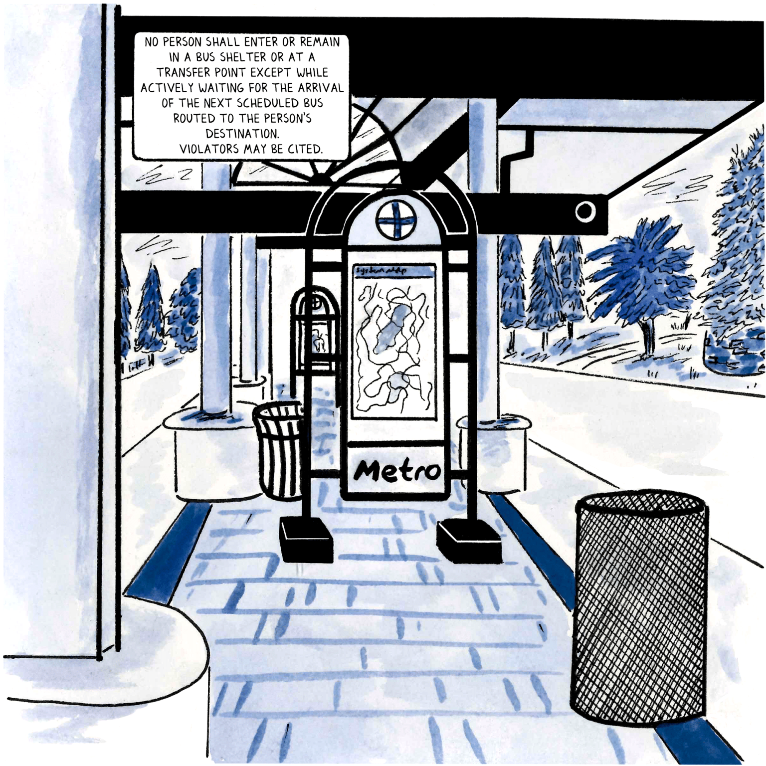 Drawing the inaccessible bus stops of Metro Transit - Tone Madison