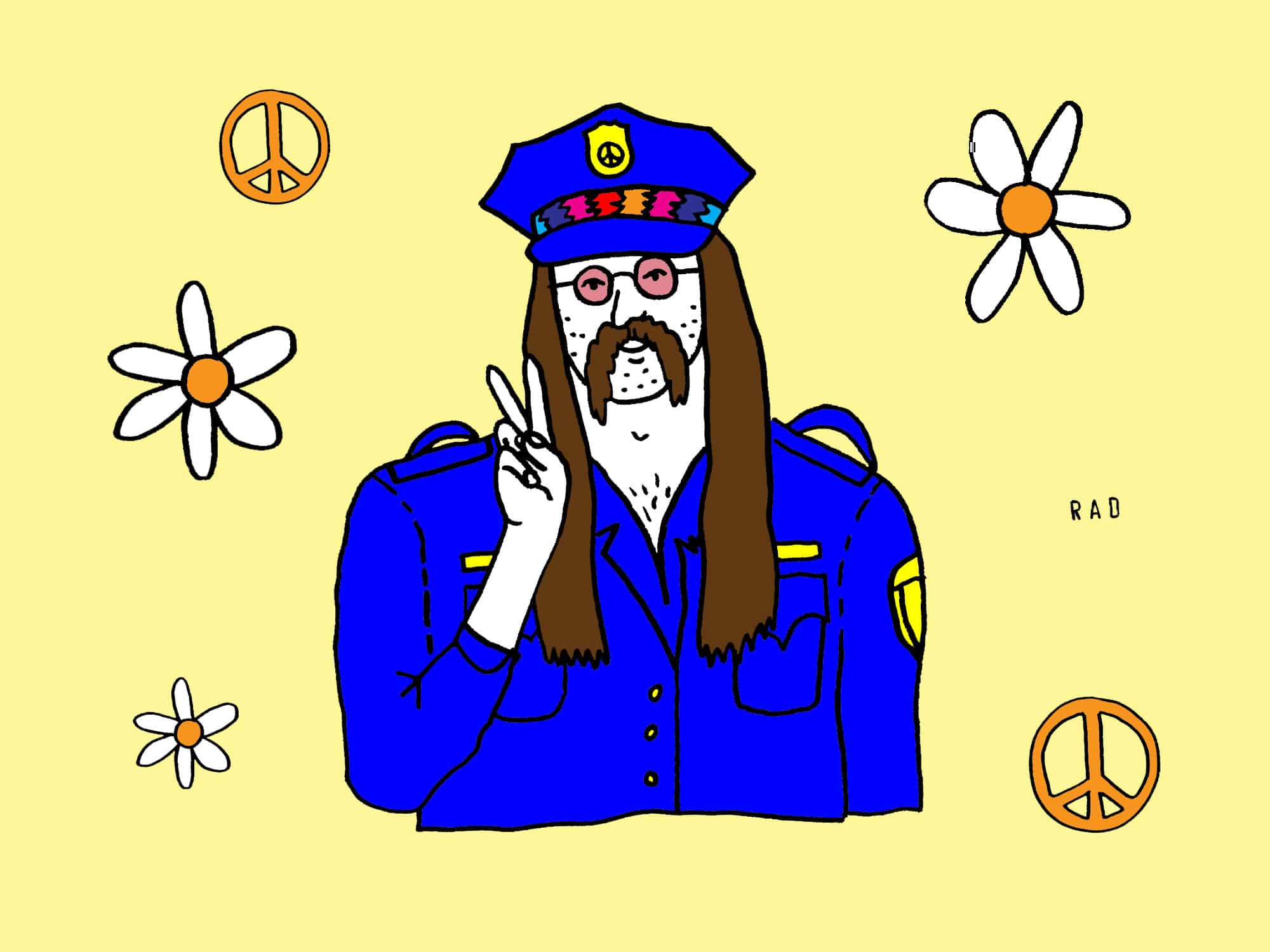 The trope of progressive cops
