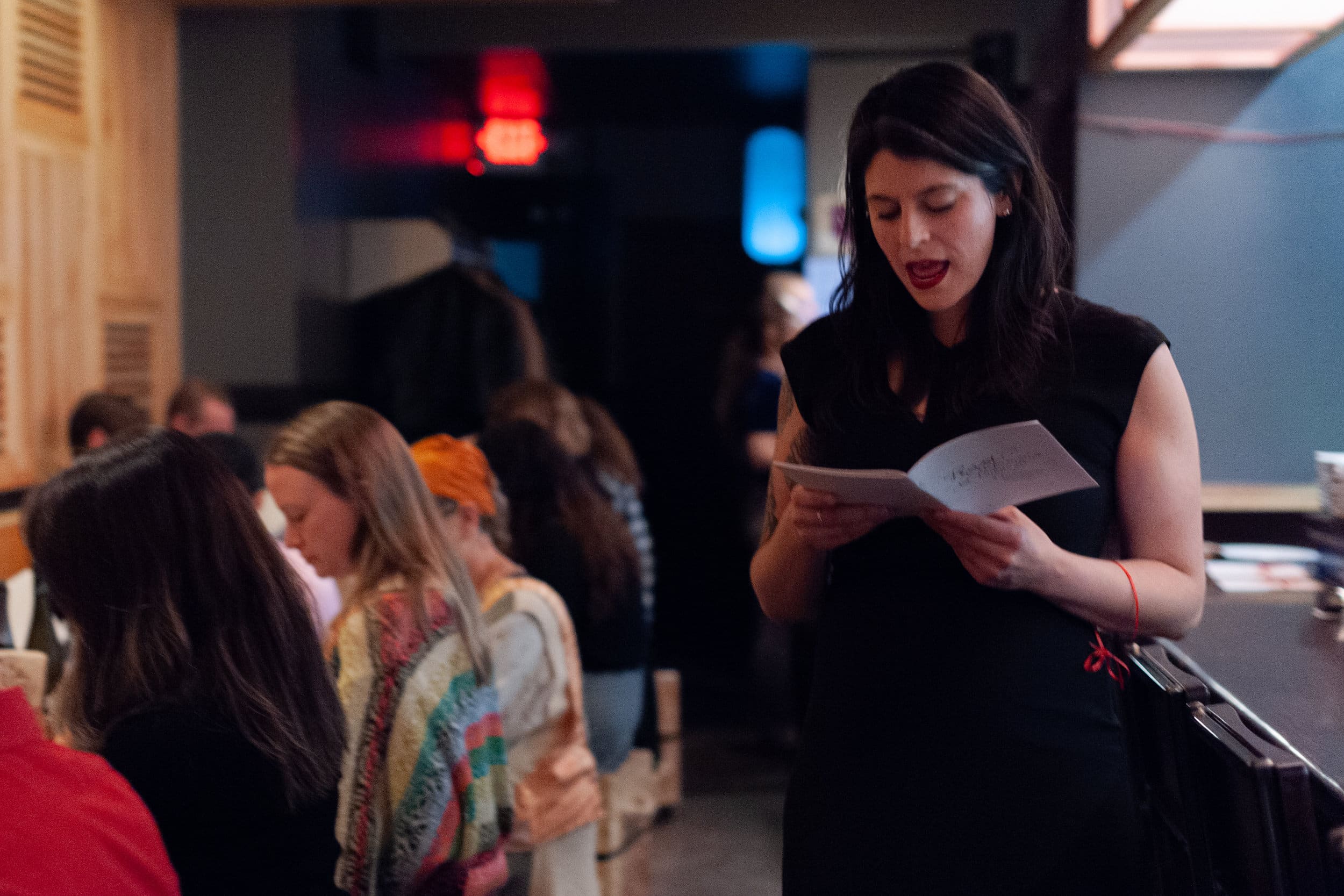 Podcast: Performance art, menstruation, and dinner