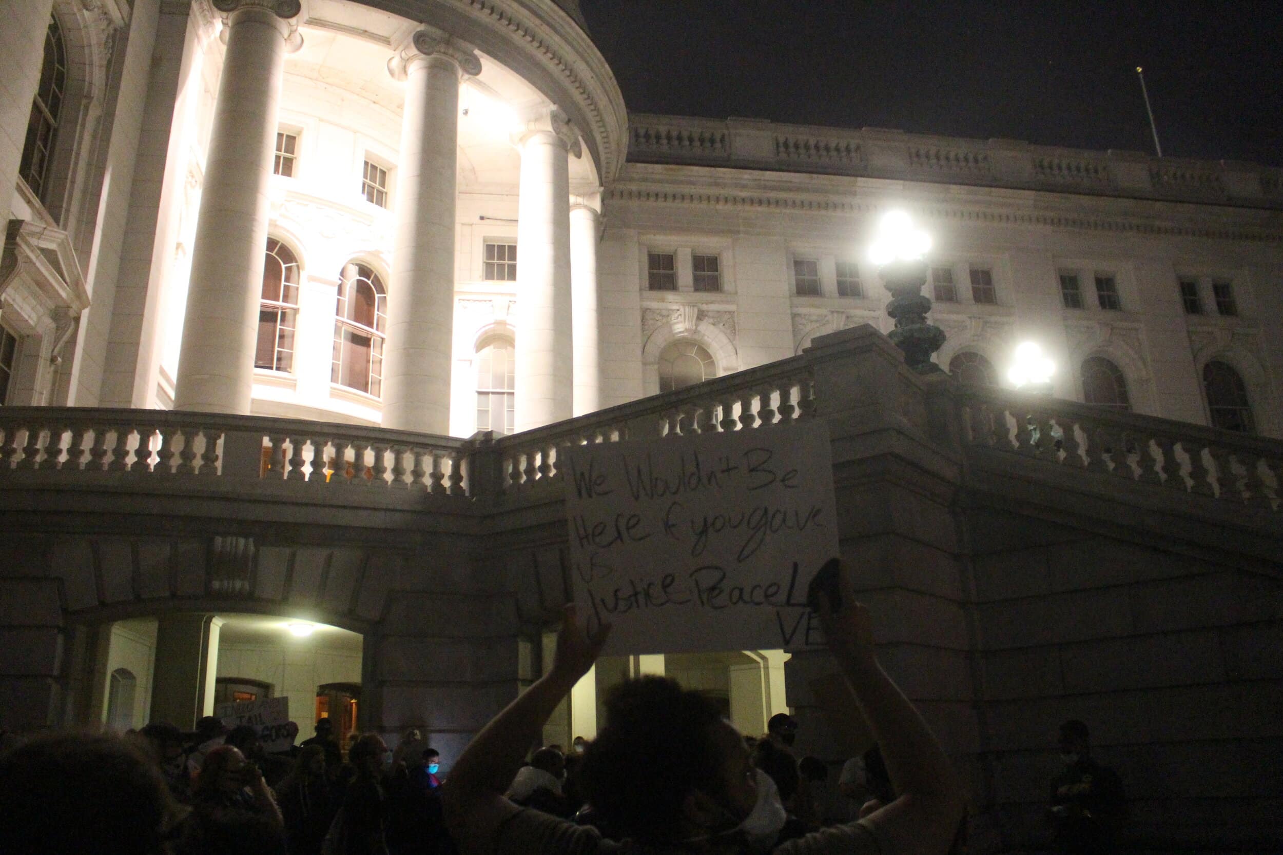 A powerful moment at the Capitol during the George Floyd protests