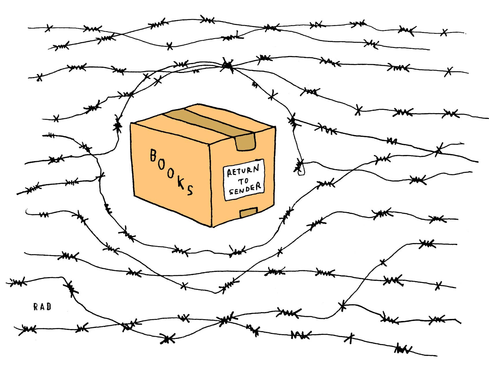 Wisconsin Books to Prisoners goes back to square one
