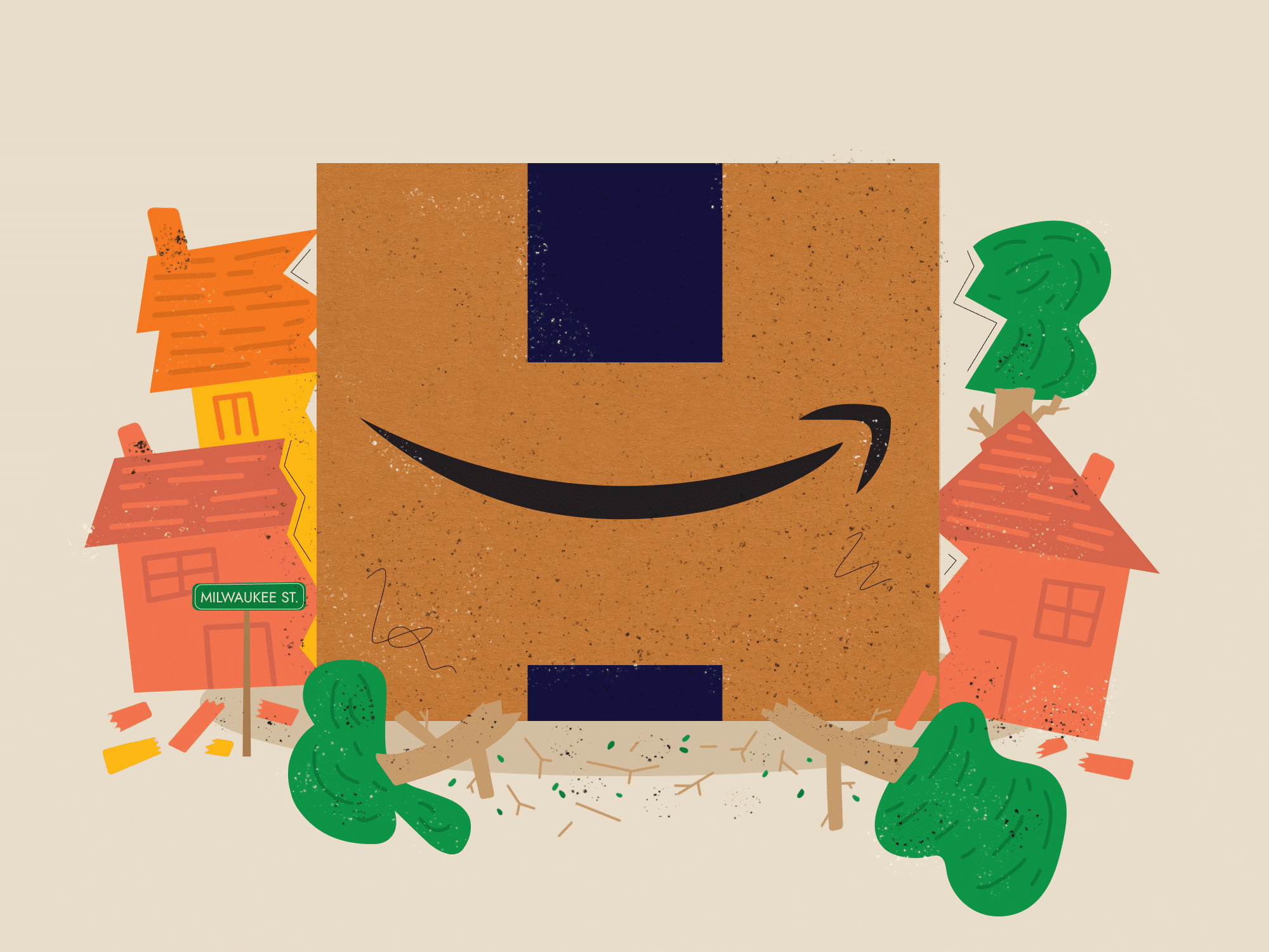 Madison picked a disastrous time to welcome Amazon