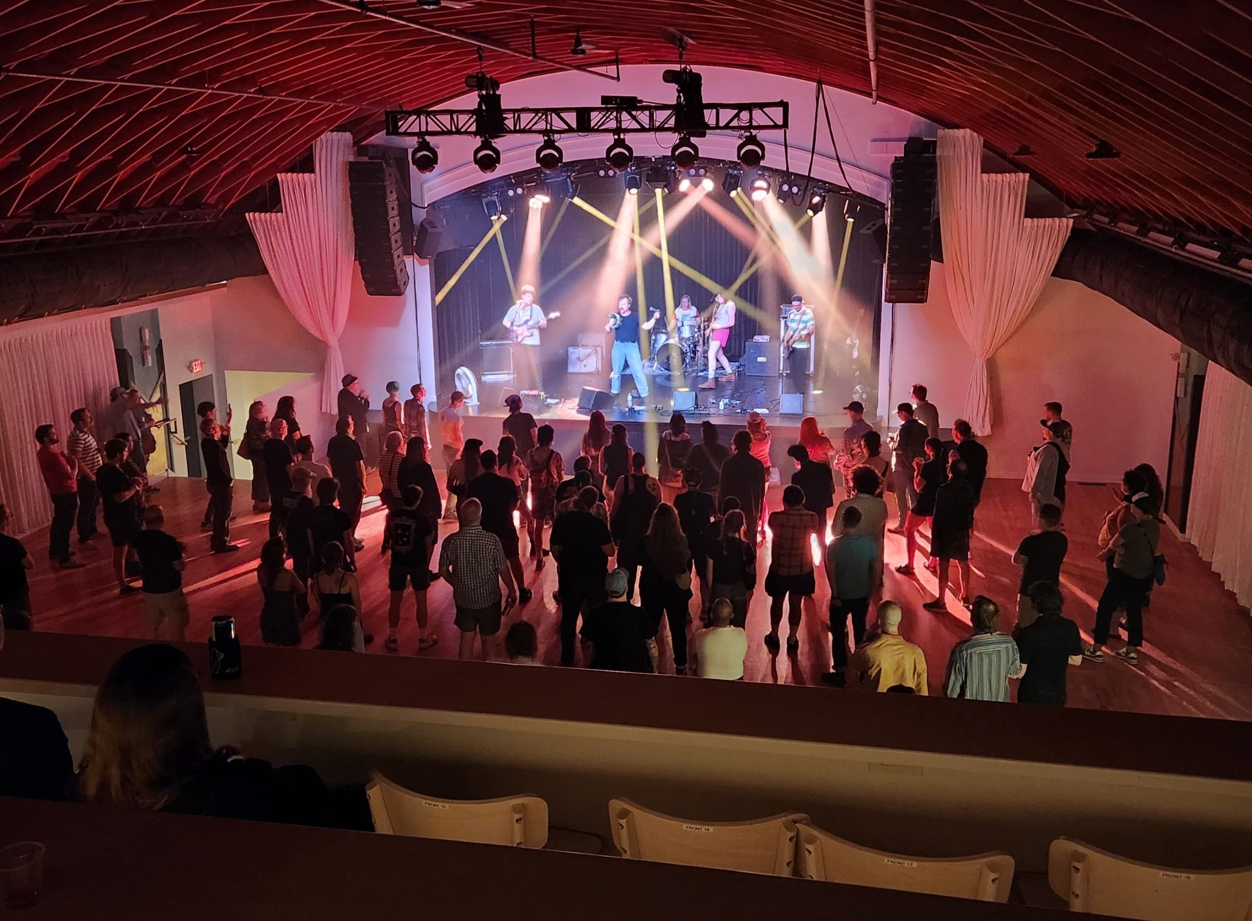 Atwood Music Hall is putting century-old silent film on its grand new stage