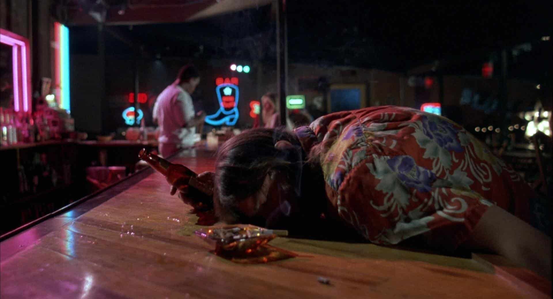 “Blood Simple” exudes giddy nihilism in its sordid existential entanglements