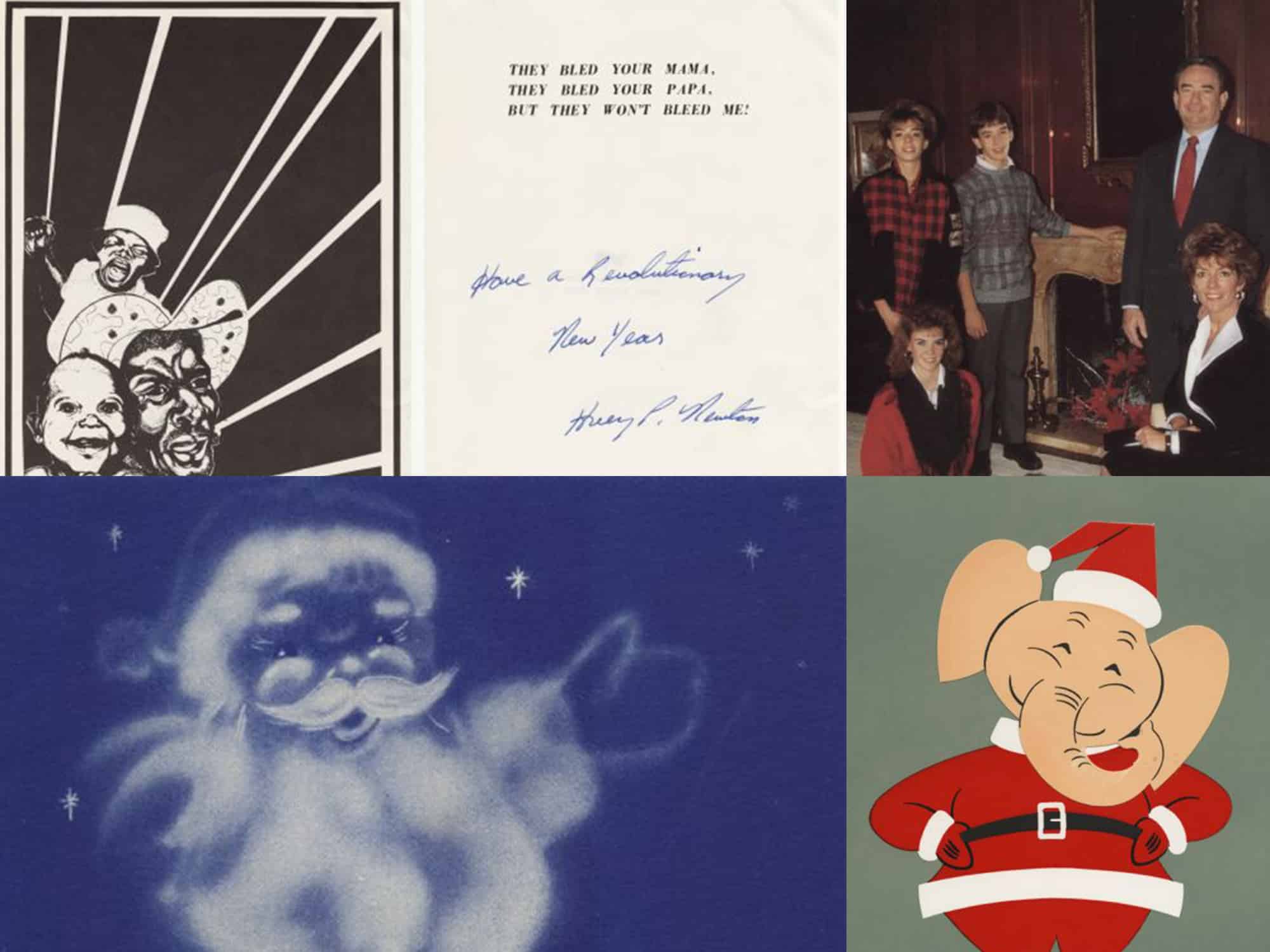 Weird Christmas greetings, with cheer to spare