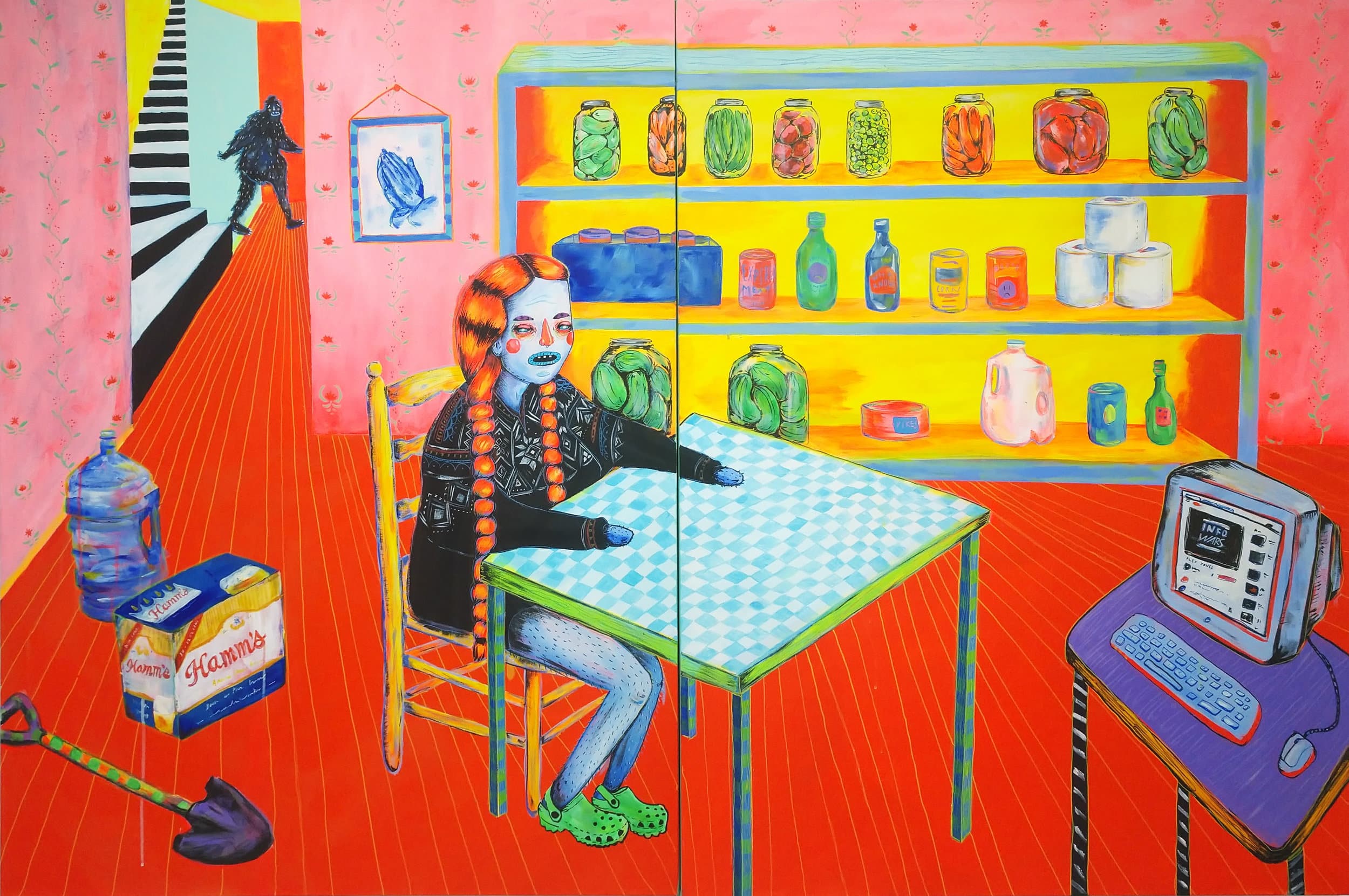 Four artists celebrate rich inheritances in “Folks” and “Into The Light”