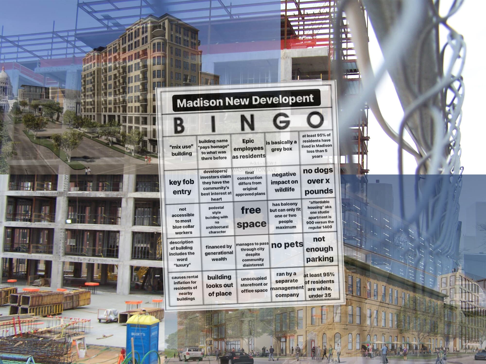 Mixed-use, grey box, overpriced, bingo!