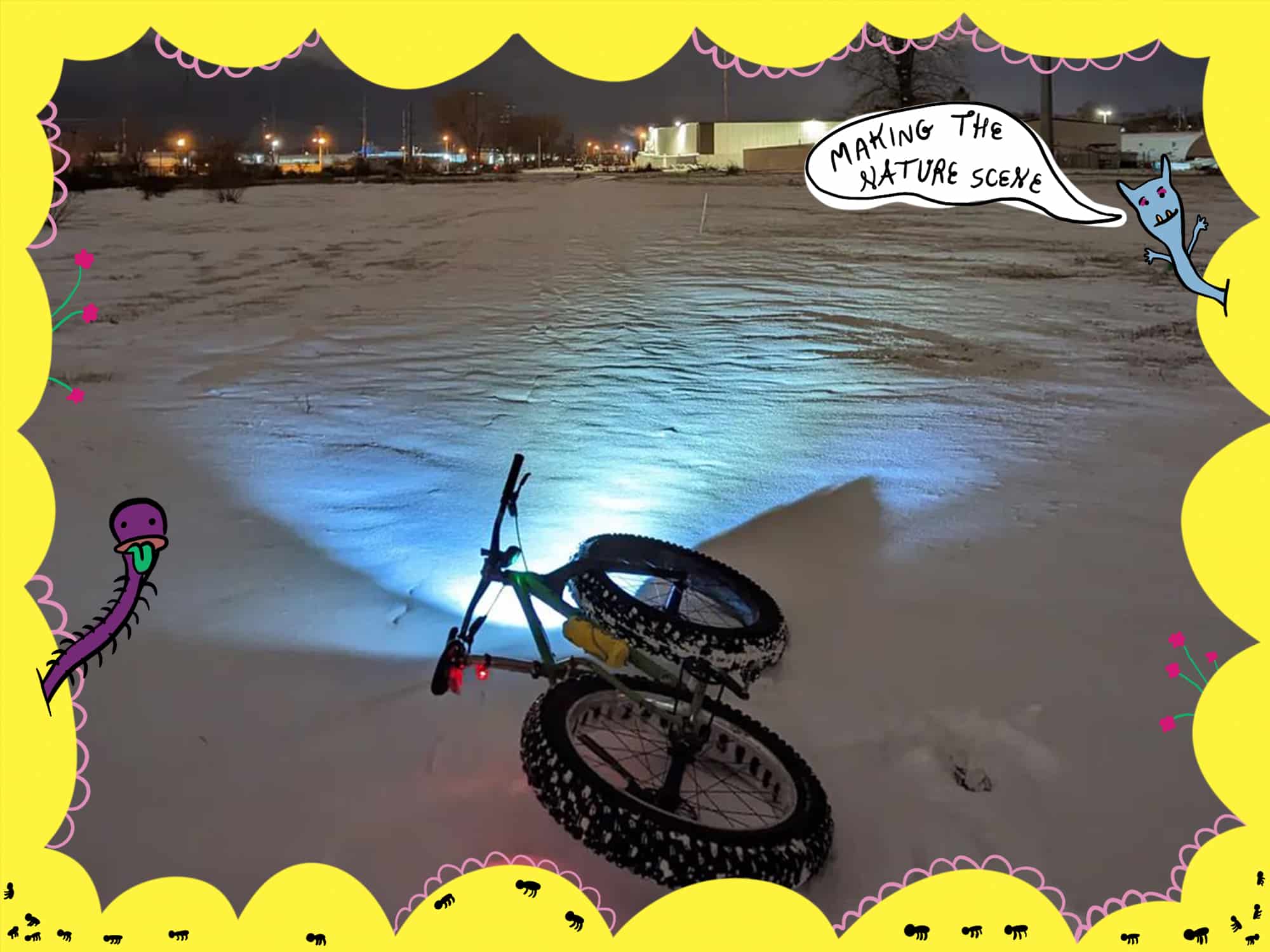 Making The Nature Scene: How to winter-bike like a pro