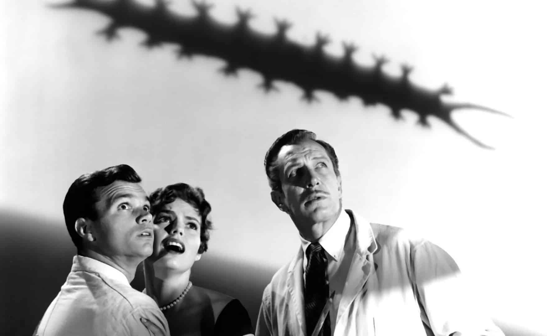 Screaming in Percepto with schlocky horror classic “The Tingler”